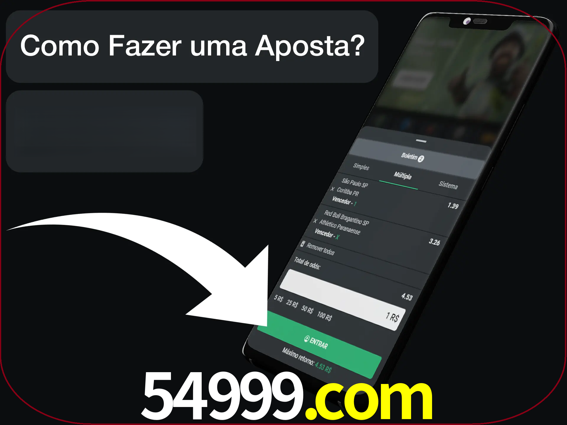 Preencha sua aposta e aguarde o resultado.